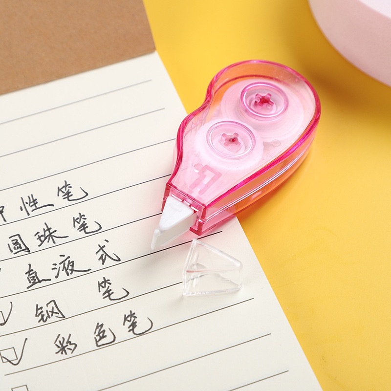 学生修正带批发迷你6个装马卡龙色系改正带顺滑不易断24米涂改带 详情图3