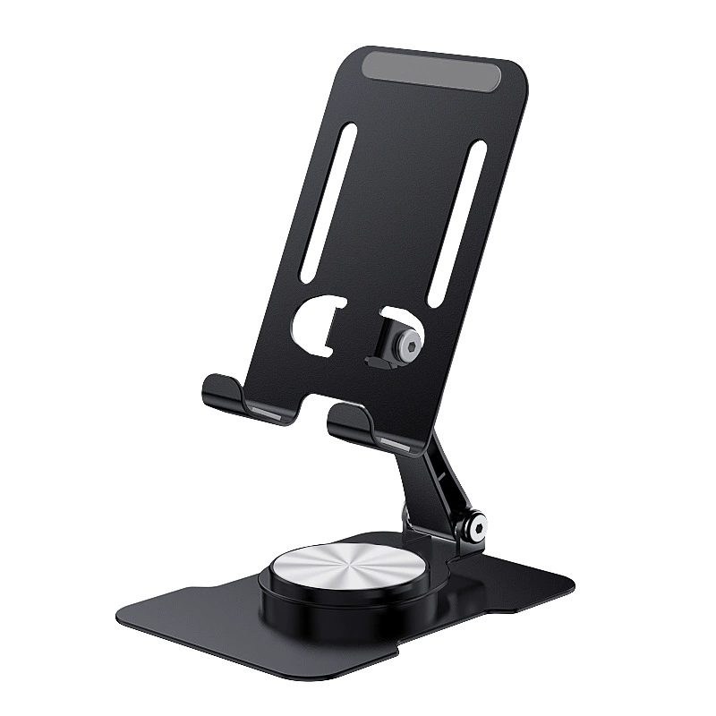 YC22铁桌面折叠手机支架金属可旋转手机架IPAD平板电脑桌面手机架懒人支架