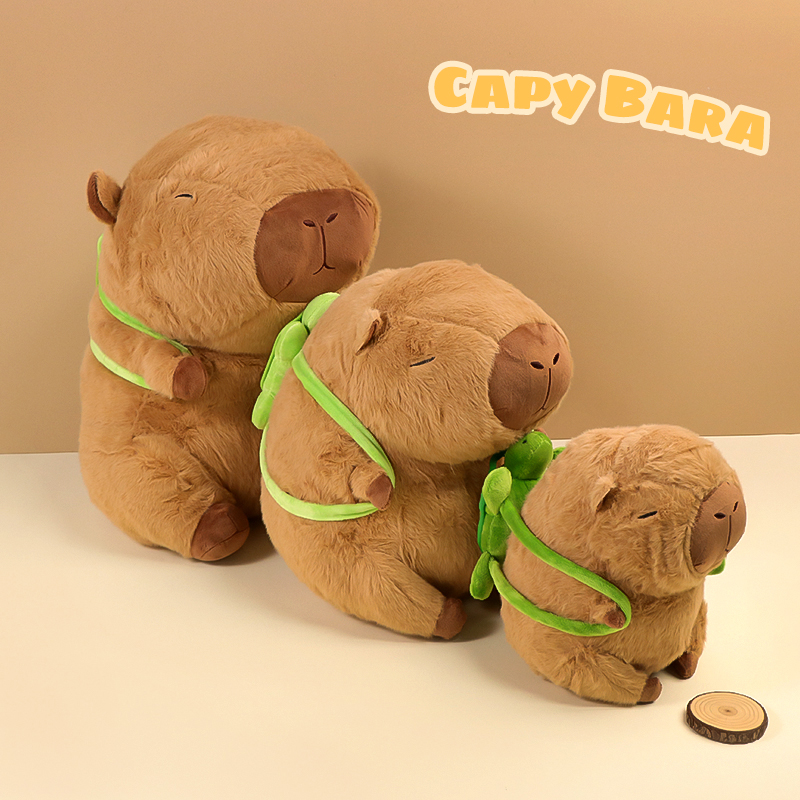 The popular and adorable plush Capybara plush toy, pillow, capybara pendant, doll, birthday gift doll details Picture