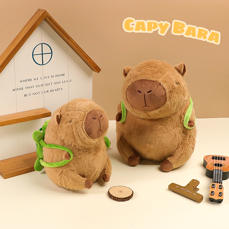 The popular and adorable plush Capybara plush toy, pillow, capybara pendant, doll, birthday gift doll Application Scenario
