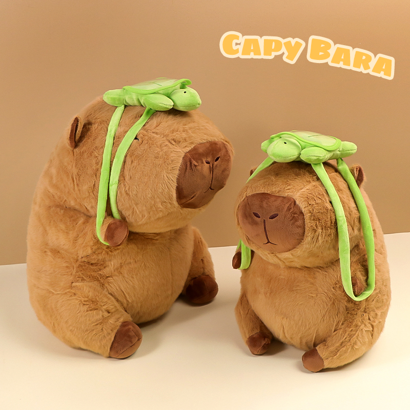 The popular and adorable plush Capybara plush toy, pillow, capybara pendant, doll, birthday gift doll Specification image