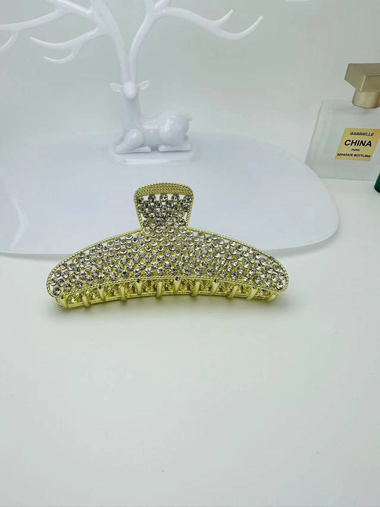 2025 New style hair clips, large size, about the back of the head, high-end hair grips, shark clips, elegant hair clips, women's hair accessories, hair accessories factory clips, wholesale available, customizable Item Picture