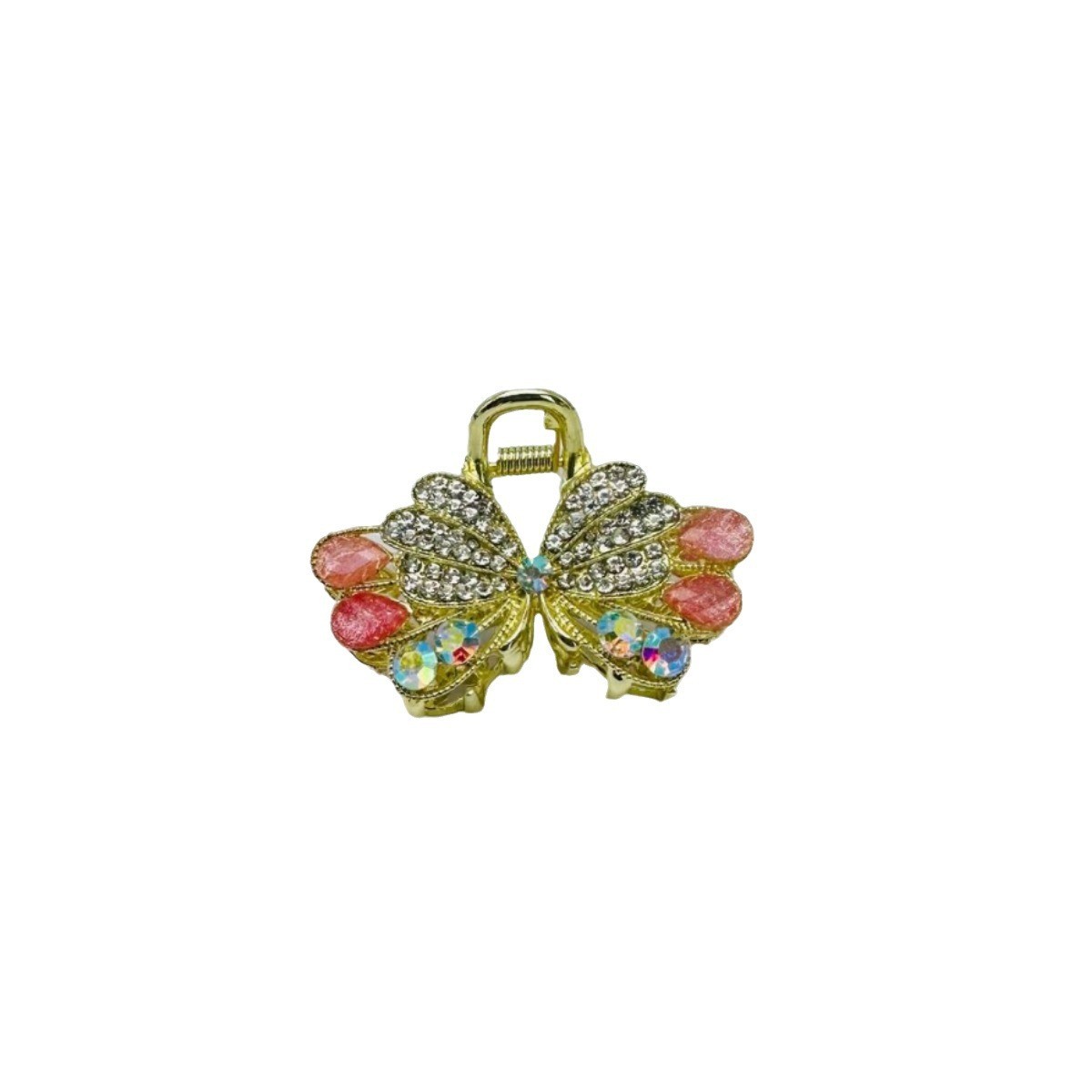 New butterfly side hair clips, exquisite metal hair curls and grippers, elegant Yiwu accessories, large, medium and small sizes, elegant hair accessories Item Picture