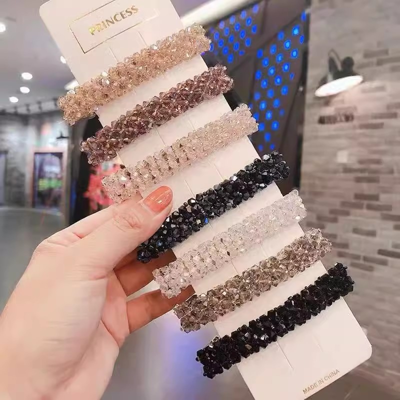 New hair clip crystal style hair clip