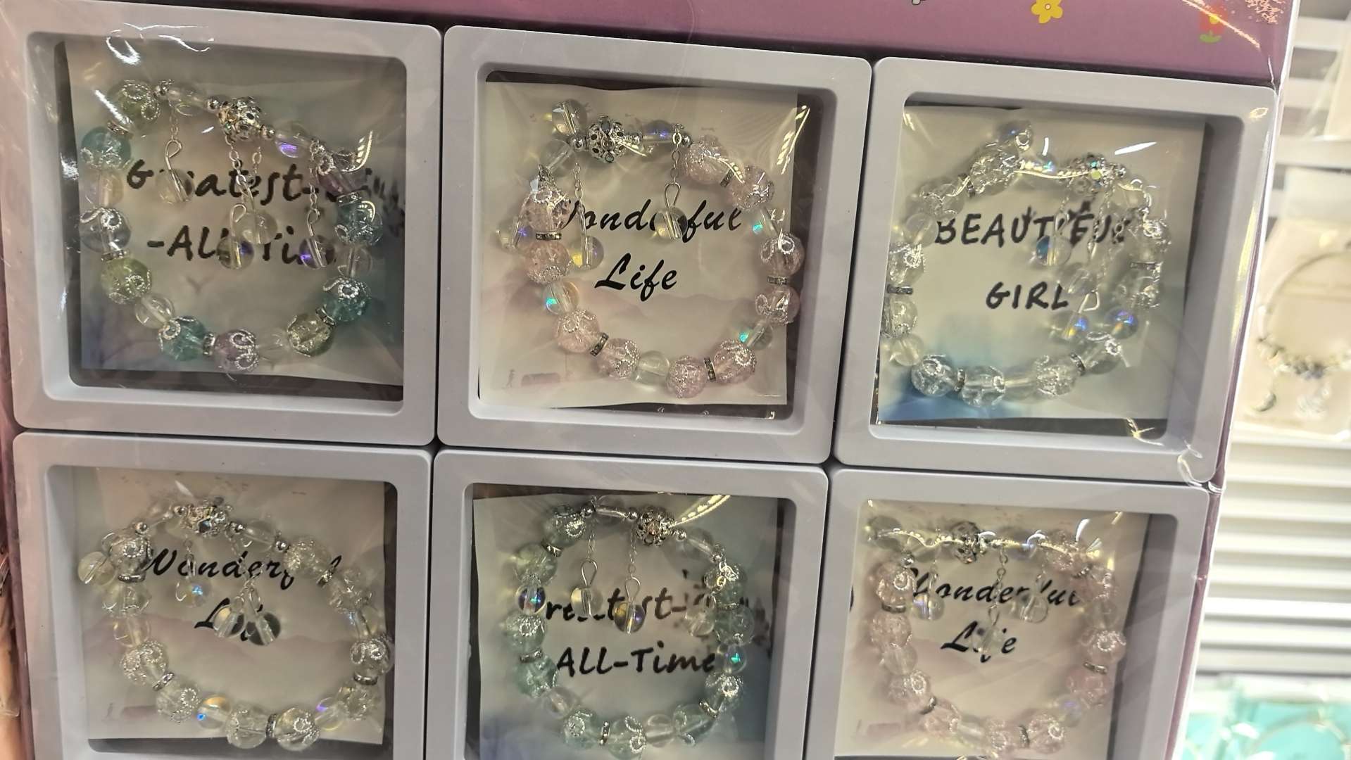 The Jingtai blue bracelet for women, with an irregular design, is made of stainless steel, sand gold and silver. It is an exquisite accessory with unique charm, showcasing individual style details Picture