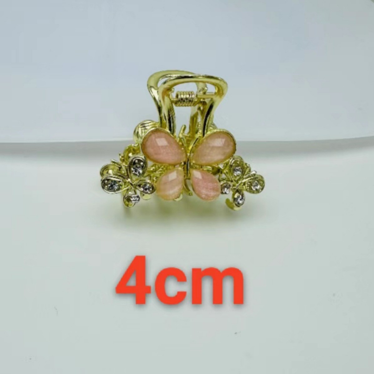New butterfly side hair clips, exquisite metal hair curls and grippers, elegant Yiwu accessories, large, medium and small sizes, elegant hair accessories details Picture
