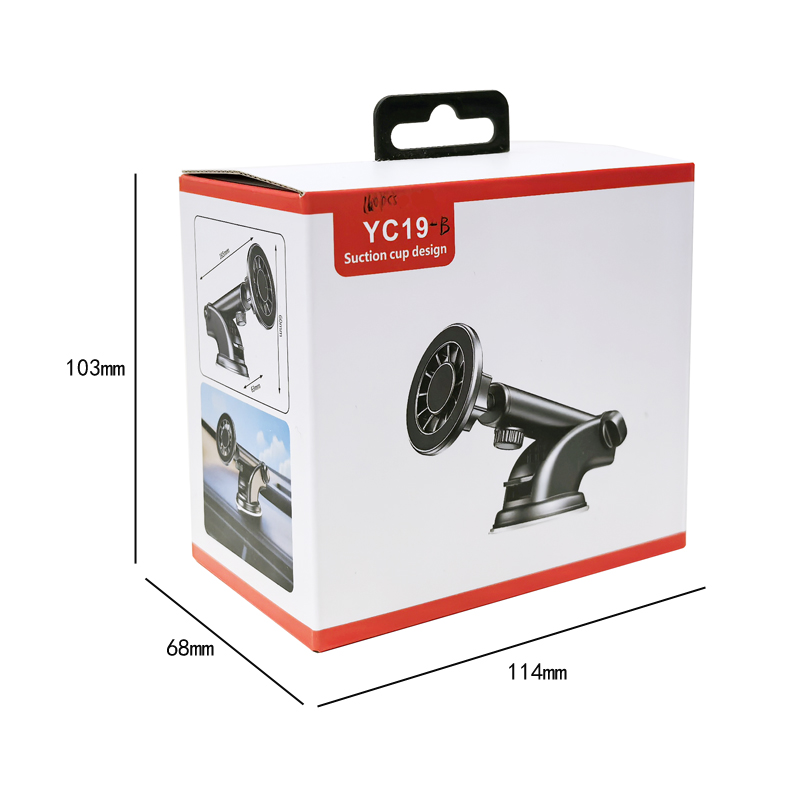 YC19-A、B车载胶底磁吸手机支架磁铁手机支架磁吸车载中控台手机支架出风口手机架详情29