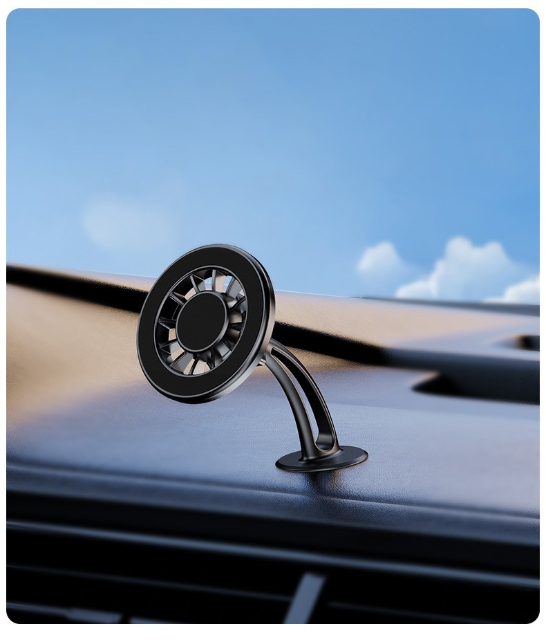 YC19-A、B车载胶底磁吸手机支架磁铁手机支架磁吸车载中控台手机支架出风口手机架详情15