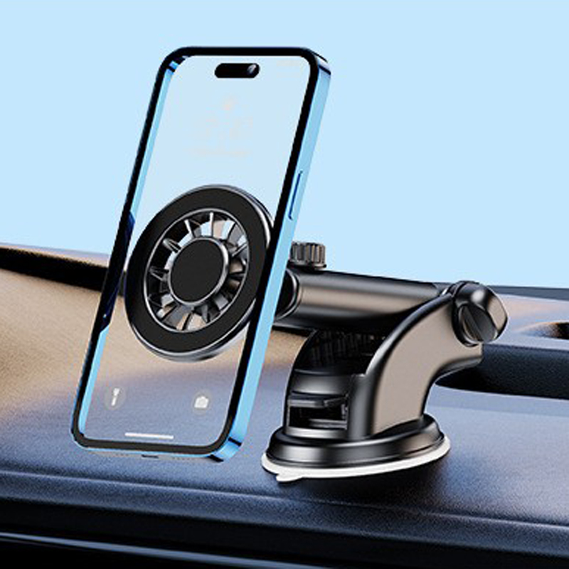 YC19-A、B车载胶底磁吸手机支架磁铁手机支架磁吸车载中控台手机支架出风口手机架