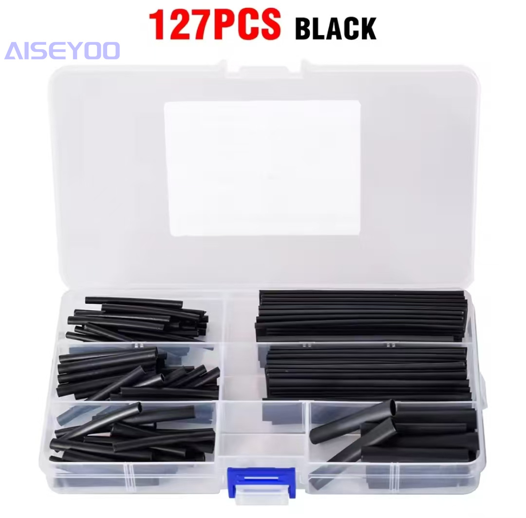 Heat shrink tubing, wire protection sleeve, insulating heat shrink tubing, box set, color box set, environmentally friendly heat shrink tubing, color heat shrink tubing combination, wire protection sleeve pic 1