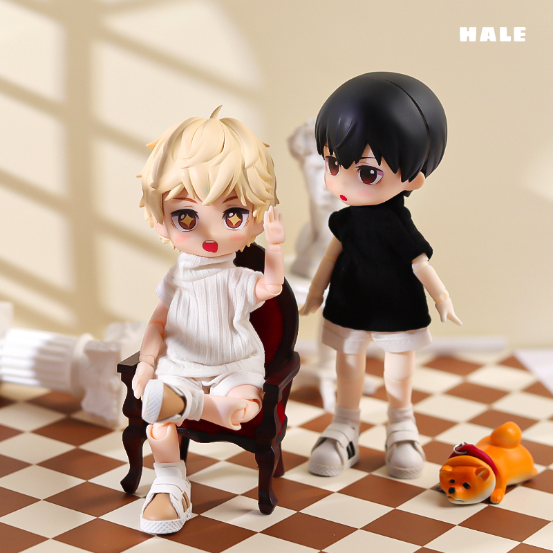 OB11 mid-neck sweater and shorts set 12 points, suitable for plain wear. BJD doll accessories GSC in stock available for wholesale details Picture