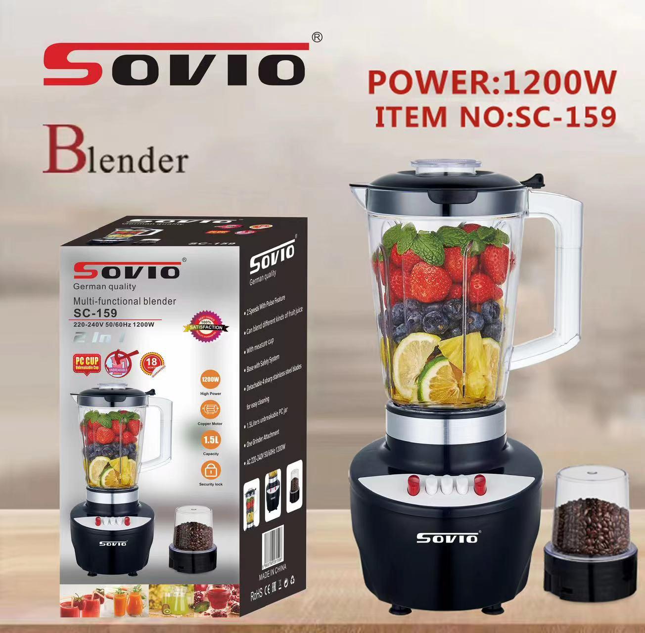Foreign trade cross-border SOVIO 2-in-1 Blender Blender 159 details Picture