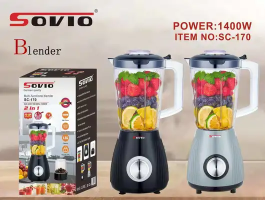 Cross-border SOVIO 2-in-1 Blender Juicer Blender 170 thumbnail