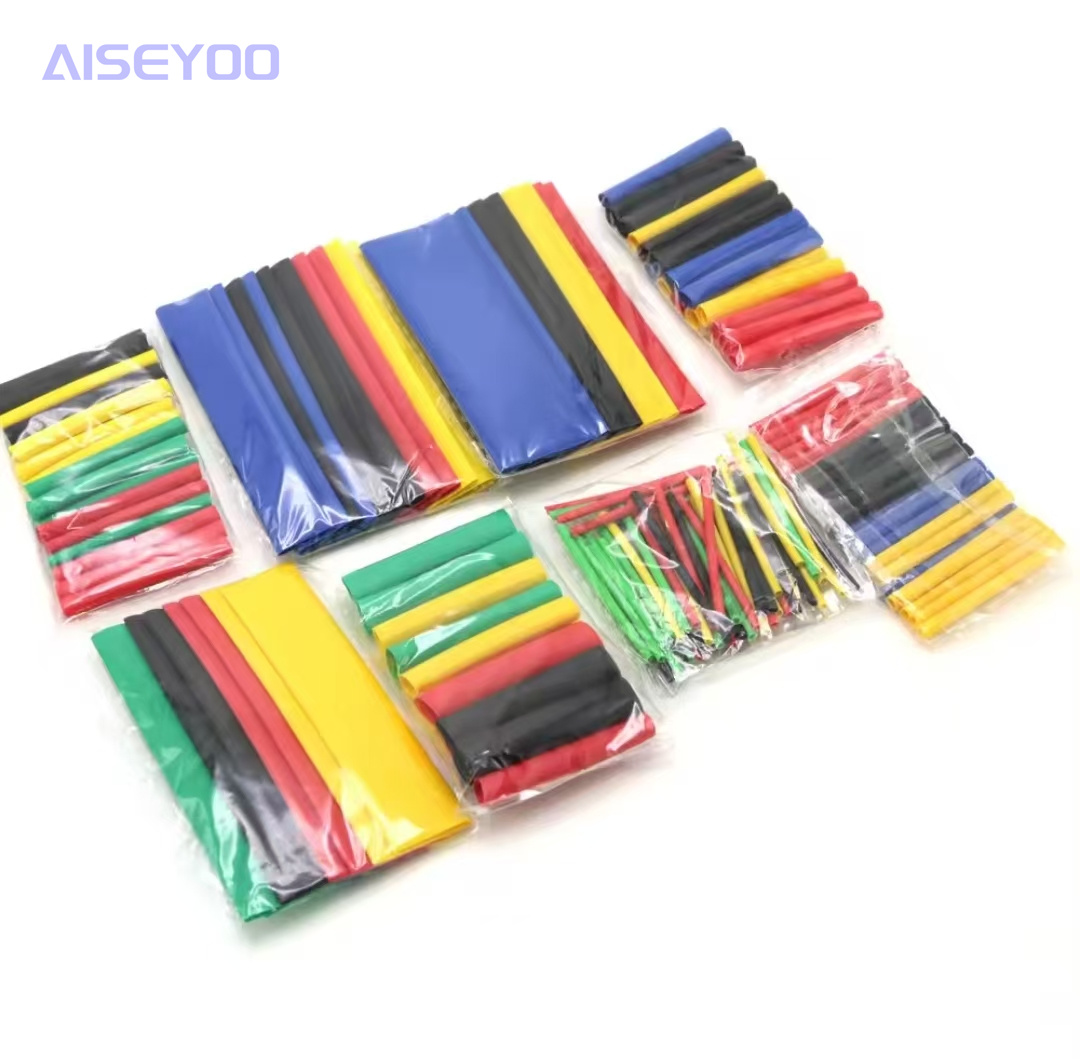 127 PCS / 164 PCS / 328 PCS / 530 PCS color heat shrinkable tube Heat insulation casing suits details Picture