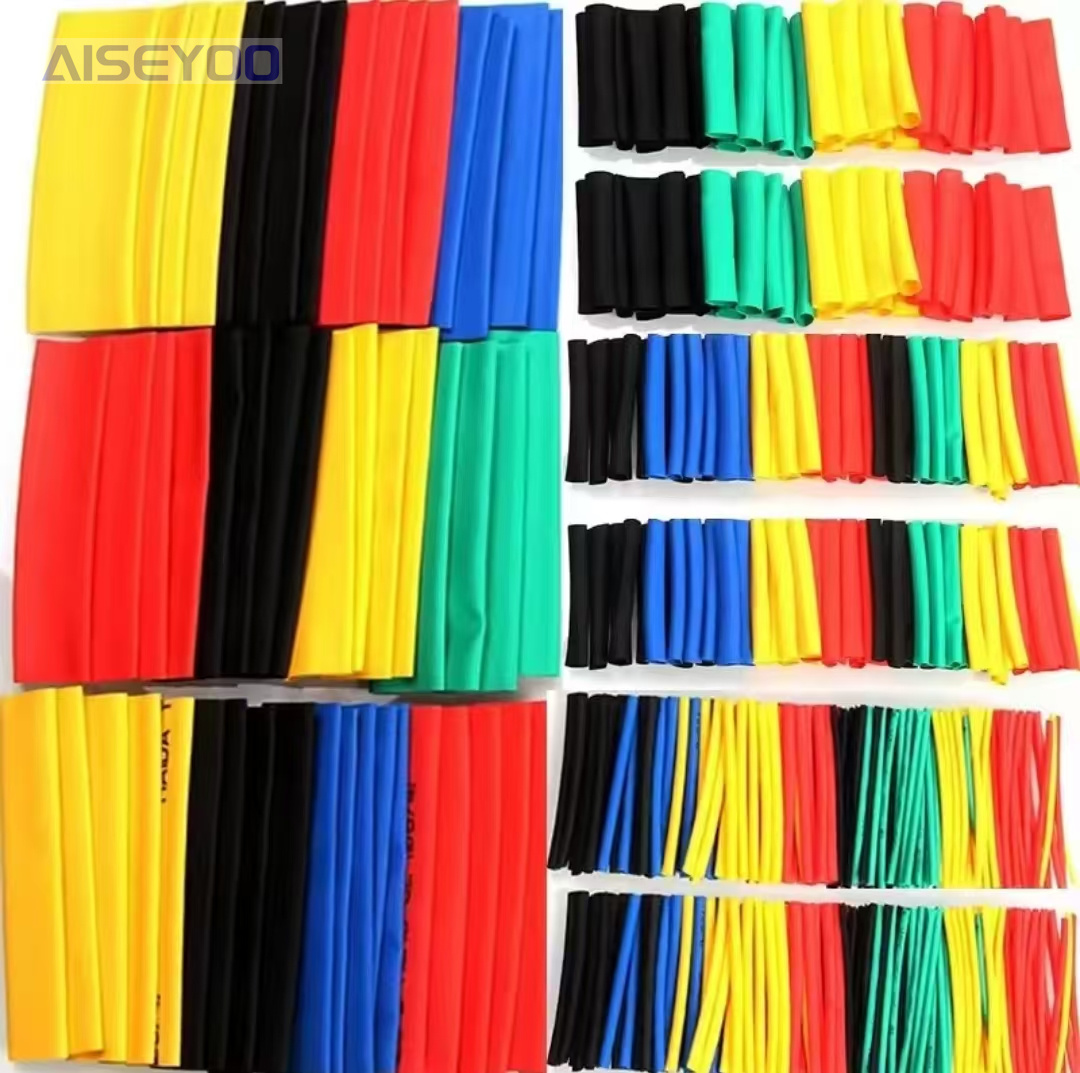 127 PCS / 164 PCS / 328 PCS / 530 PCS color heat shrinkable tube Heat insulation casing suits Specification image