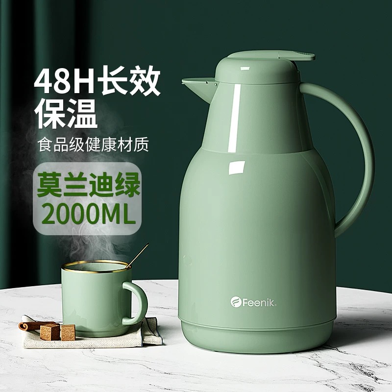 German FEENIK insulated water kettle, household insulated water kettle, large-capacity thermos, hot water kettle, insulated bottle, warm water bottle, small coffee pot, Mocha pot Item Picture