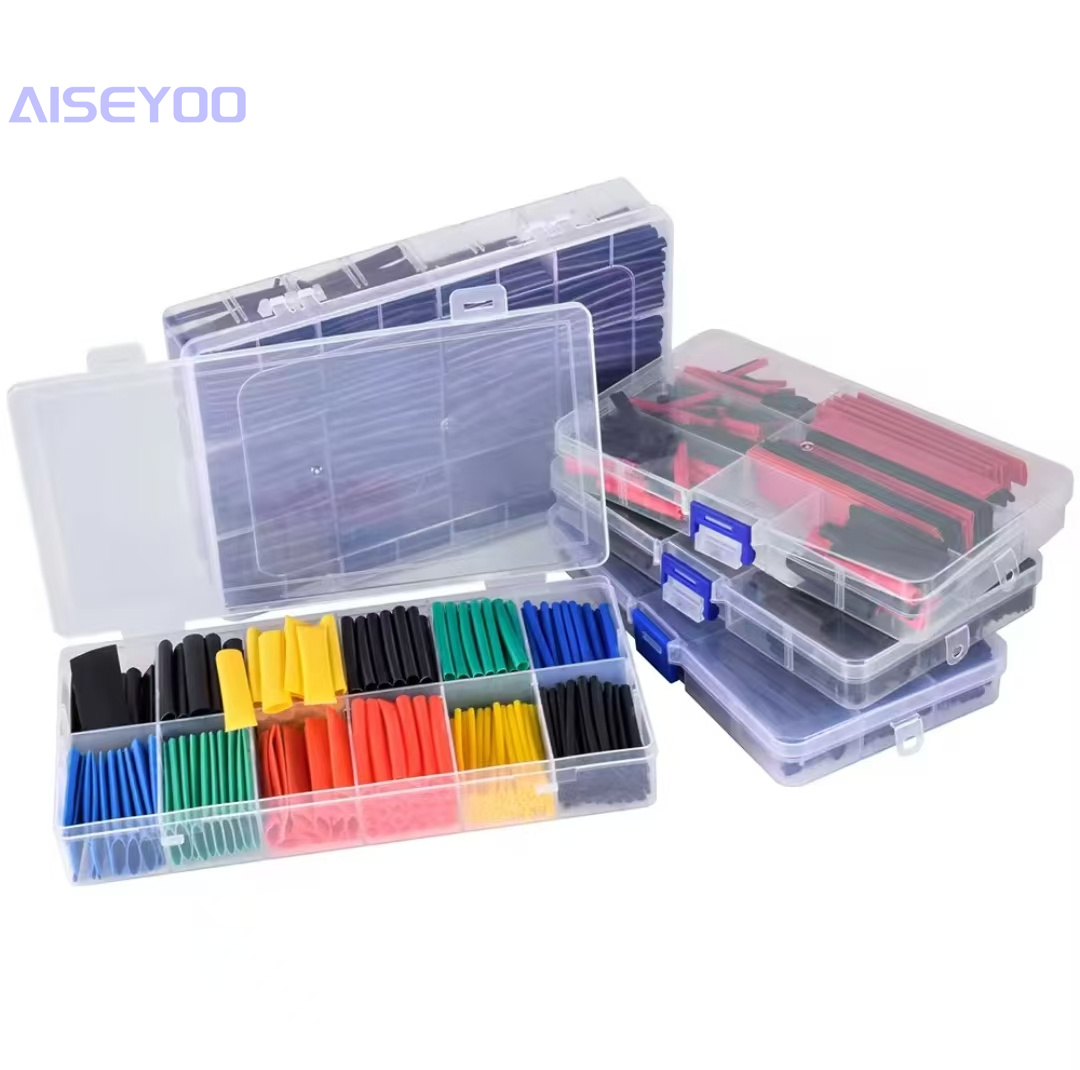 Heat shrink tubing, wire protection sleeve, insulating heat shrink tubing, box set, color box set, environmentally friendly heat shrink tubing, color heat shrink tubing combination, wire protection sleeve Item Picture