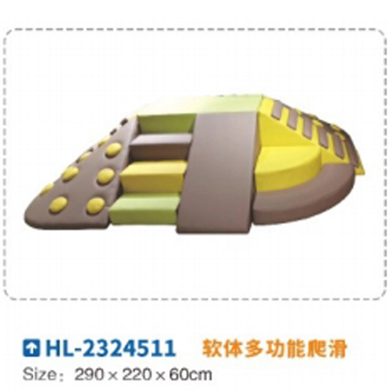 Early education center soft climbing and sliding combination, baby sensory integration training, climbing ladder, infant staircase, indoor soft package drilling Application Scenario