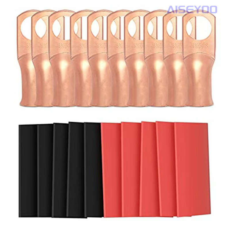 120pcs美规AWG8642铜线耳带热收缩套装60+60pcs管环端子连接器详情2