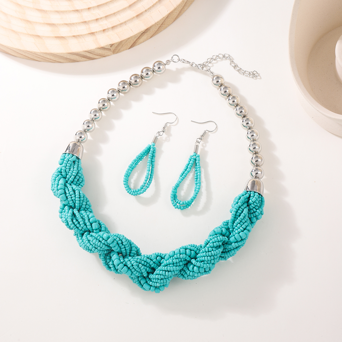 饰品/四叶草/西太后/项链珠宝套装/钛钢链项链产品图