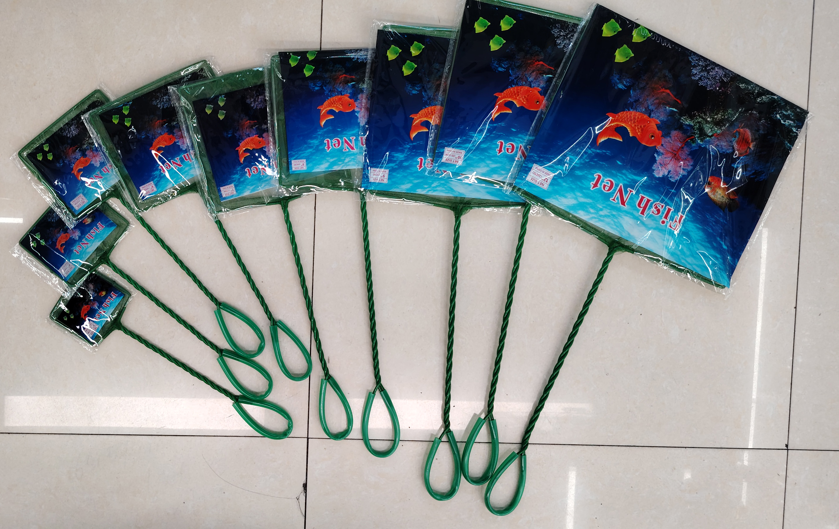 水族世界 捞鱼网 3-12寸 尺码齐全 捕虫网