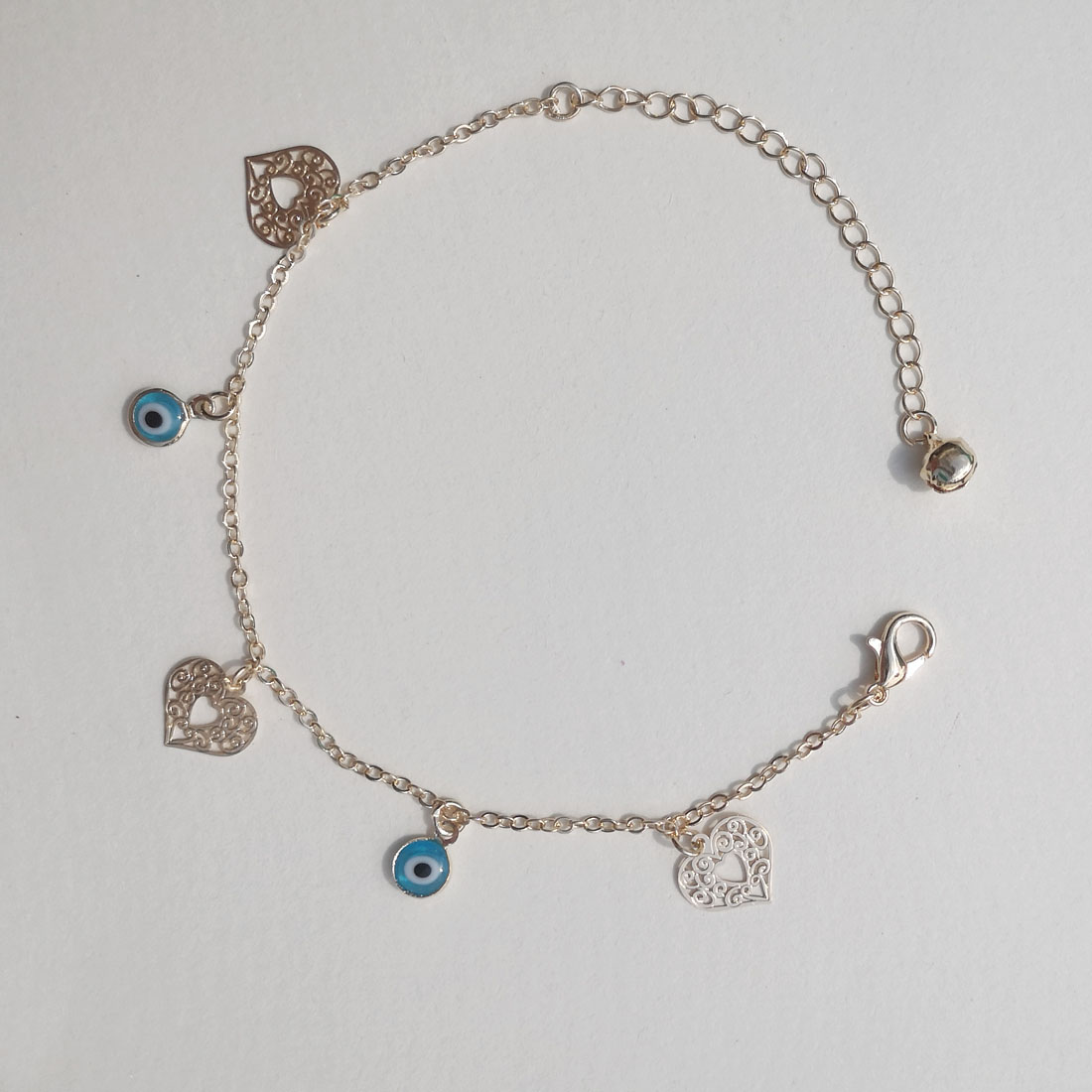 Pulsera de ahorro de moda con hojas de ojos azules details Picture