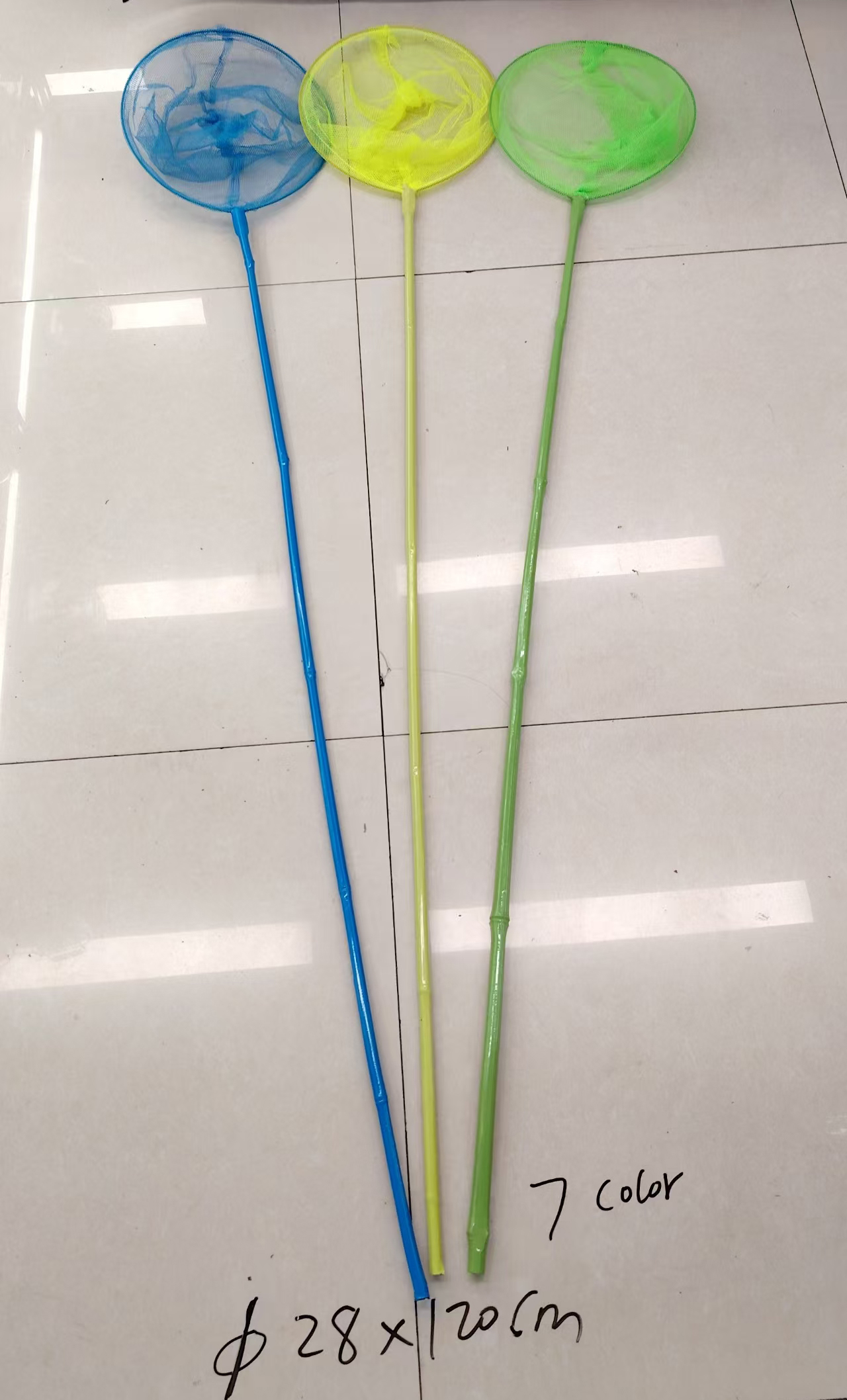 24*90cm 竹子套塑蝴蝶网捕虫网 水族捞鱼网详情5