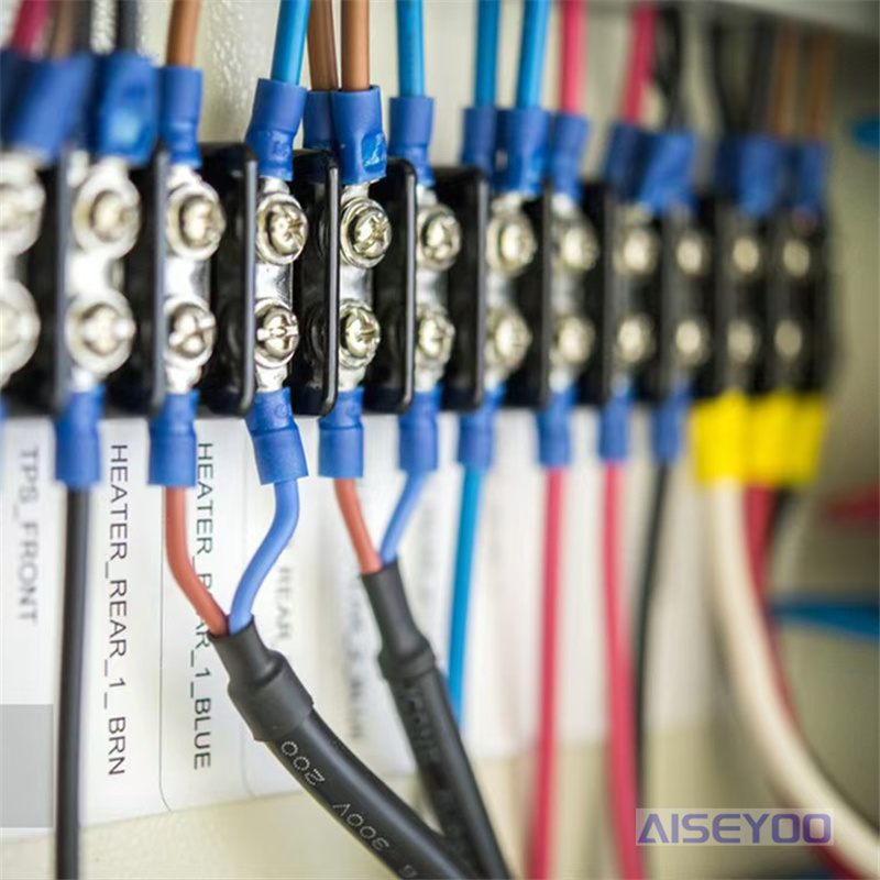 840PCS wire connectors, insulated wire crimping terminals, hybrid butt connectors, cold-pressed bare terminals, box-packed cold-pressed wiring terminals pic 6