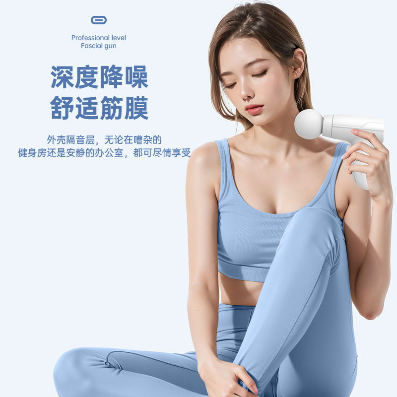 New mini portable usb charging muscle relaxation and fitness massager for cross-border trade gift Application Scenario