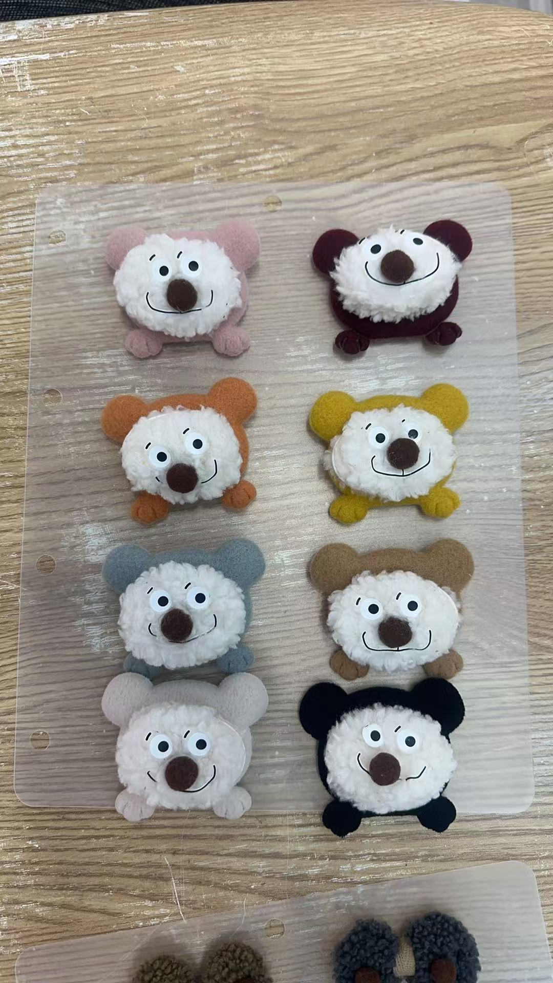 Quanxin accessories Cloth art DIY clothing hat socks accessories design handmade jewelry Japan and South Korea cute decorative love cartoon pendant diy Quanxin children's toys cotton gauze Specification drawing
