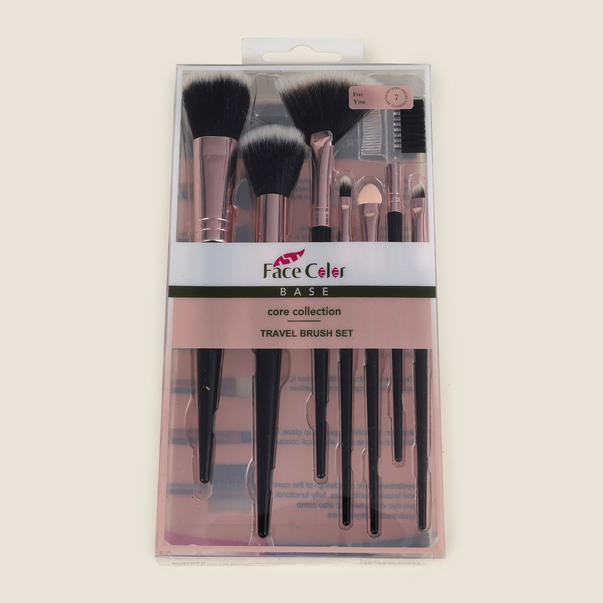 7 plastic handle covers in filigree color, available in black and pink Application Scenario