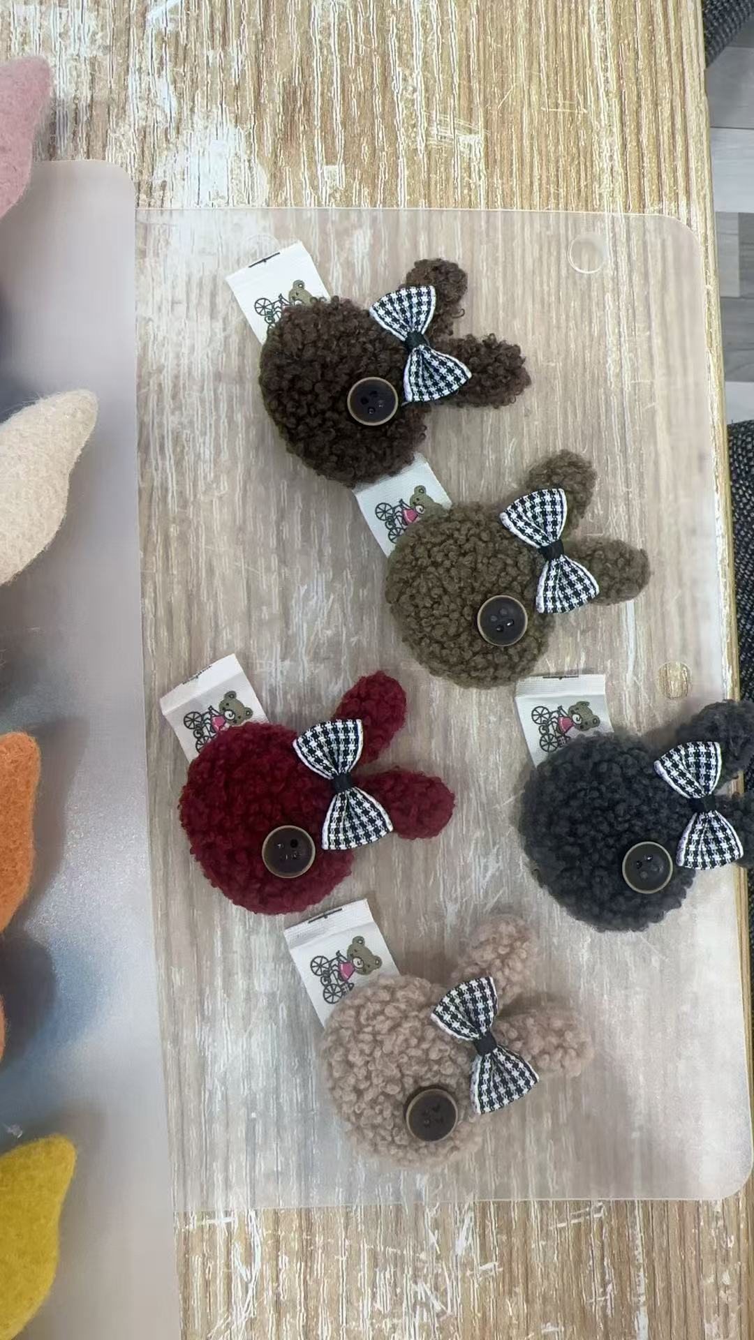 Quanxin accessories cloth DIY clothing hat socks accessories design handmade jewelry Japan and South Korea cute decorative love cartoon pendant diy children Quanxin accessories children's clothing doll Specification drawing