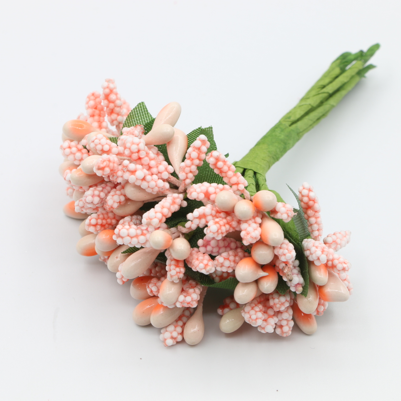 桃粉DIY仿真材料仿真水果 创意手工制作材料花芯Wedding Birthday Party Decoration
