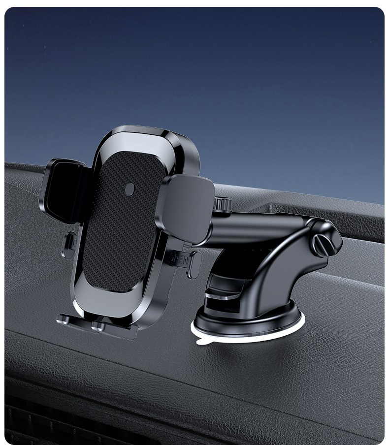 YC14-A、B车载胶底手机支架吸盘塑料手机支架挡风玻璃中控台手机支架出风口手机架详情10