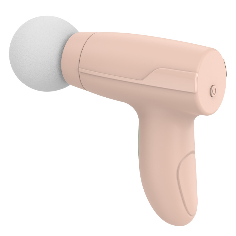 New mini portable usb charging muscle relaxation and fitness massager for cross-border trade gift Item Picture