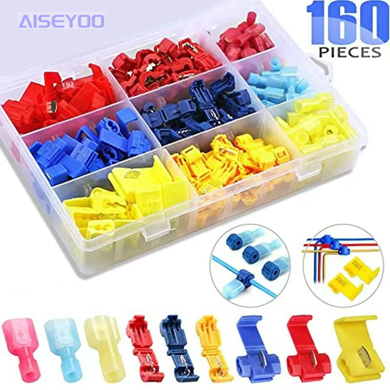 160PCS免破线分线器卡子车用并线扣灯具连接器免剥线款接线端子电线连接详情1