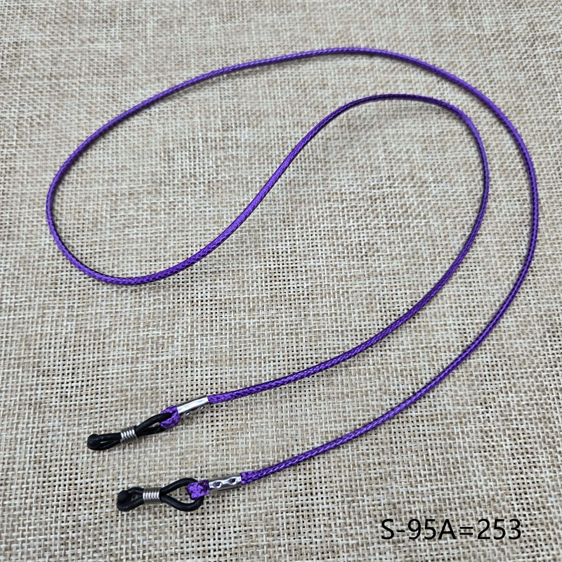 眼镜挂链时尚眼镜链防丢挂绳个性眼镜配饰珍珠眼镜链金属眼镜挂链硅胶眼镜绳潮酷眼镜链细节图