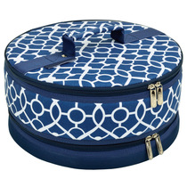 T Outdoor picnic round storage bag Portable tin foil insulated picnic bag Stall ice bag lunch bag