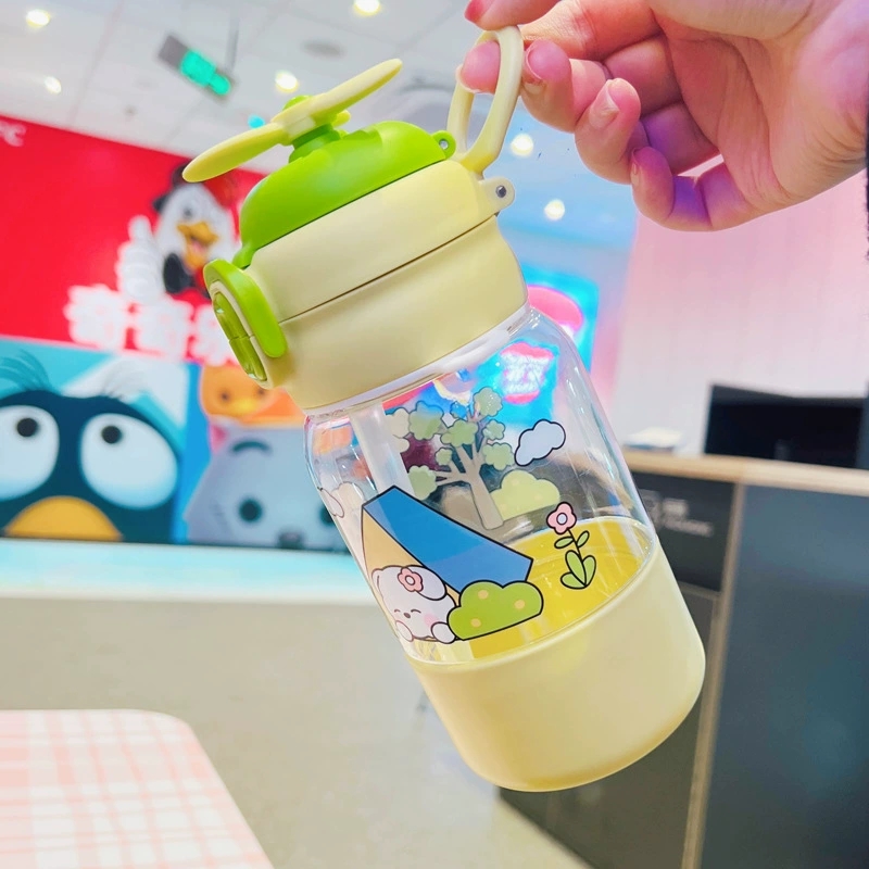 X152-XBD-2021 Children's water cup New portable plastic cup large capacity kettle summer cute straw cup undefined