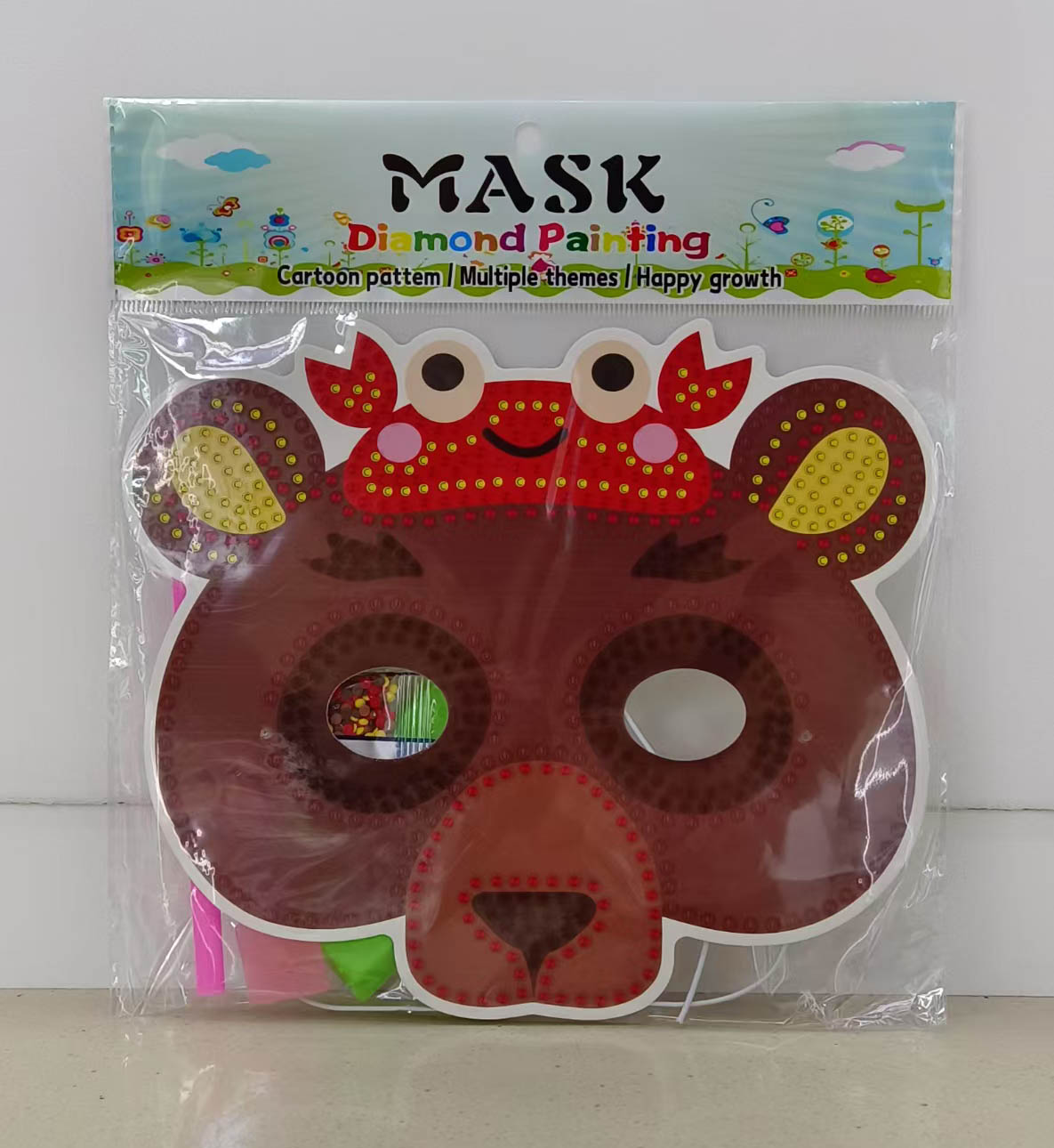 防护面罩实物图