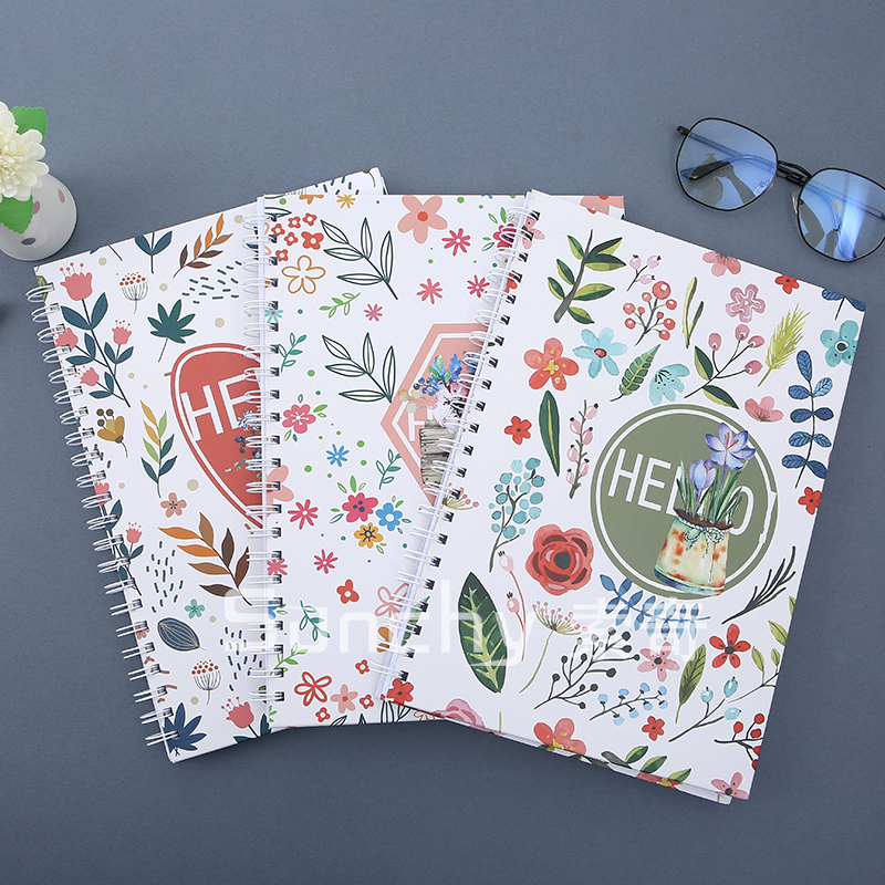 A4A5A6创意线圈本日记本硬面记事学生用品笔记本子文具用品可定制