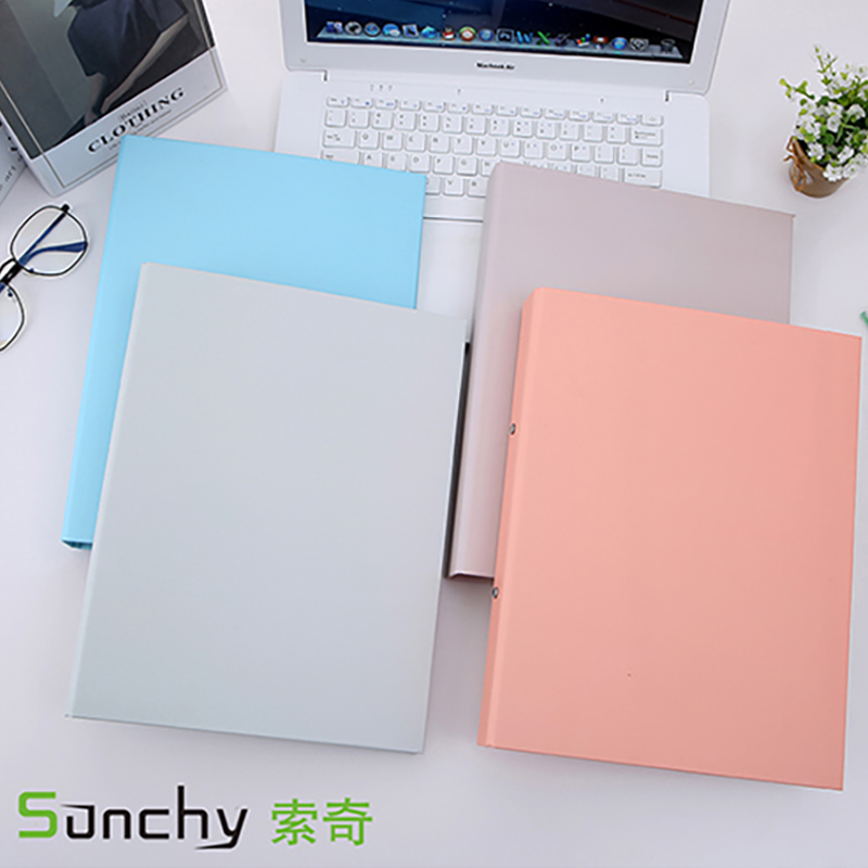 最新纸质大花A4文件夹2孔/3孔/4孔 