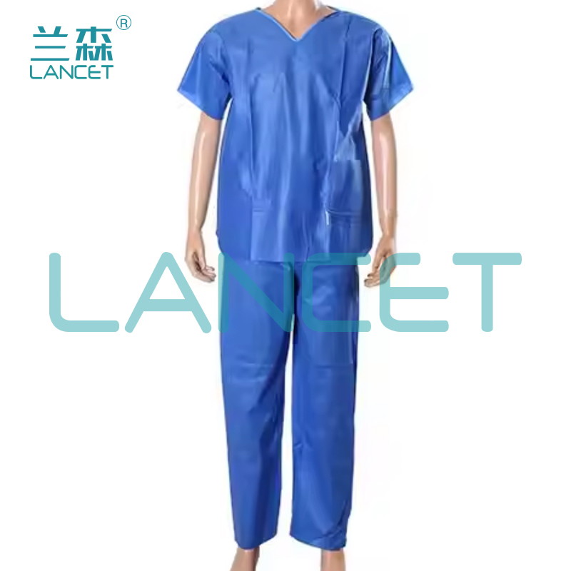 手术室隔离衣牙科口腔医院护士服套装洗手衣洗手服Non Woven PP SMS Dental Scrub 