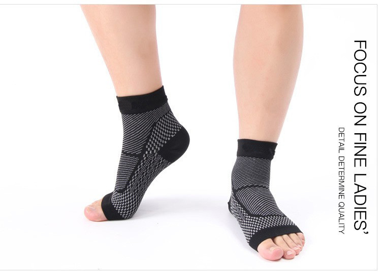 跨境热销尼龙弹力压缩运动护具 Ankle pad 户外运动防护脚踝护踝详情14