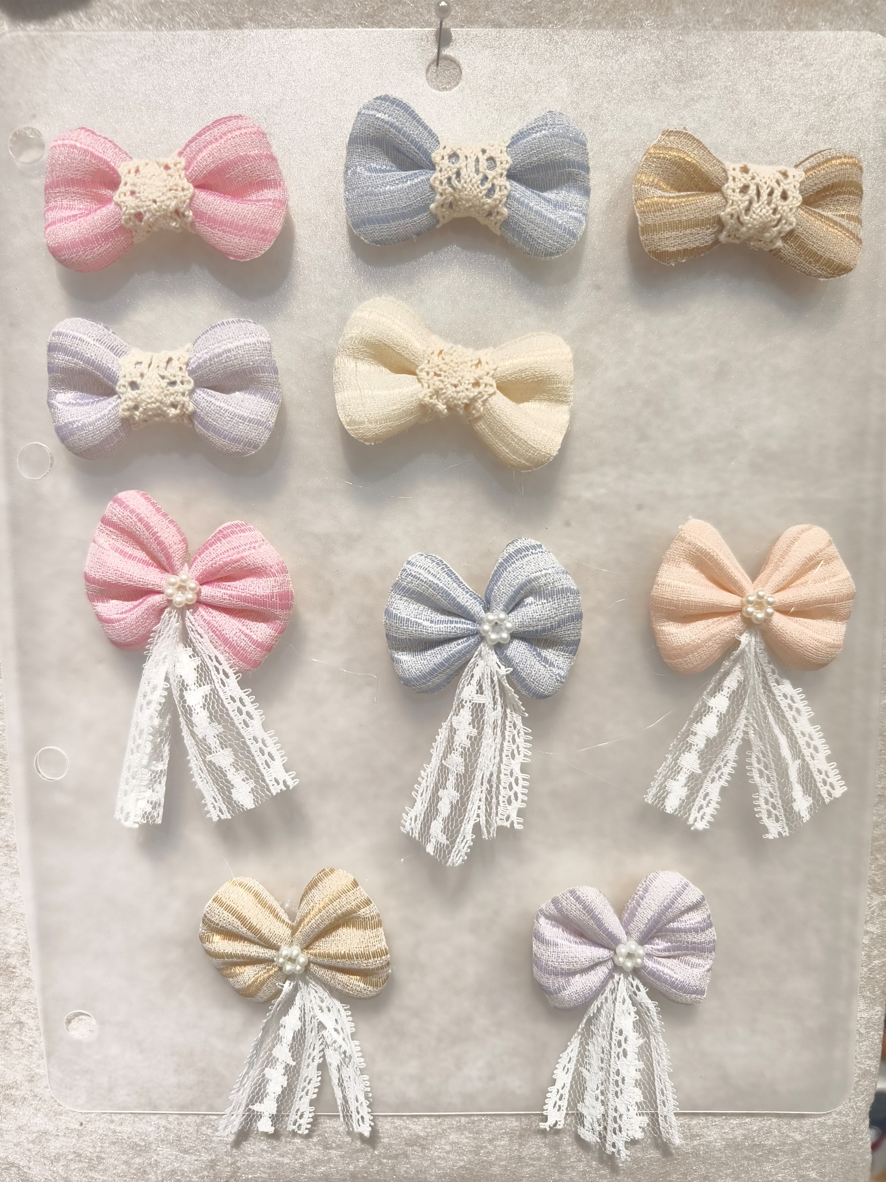 Quanxin accessories Fabric art DIY clothing hat socks accessories design handmade accessories Japan and South Korea pillow half into a small rabbit bow round new cotton yarn fabric knot bow Fresh accessories ribbon bow accessories Specification drawing