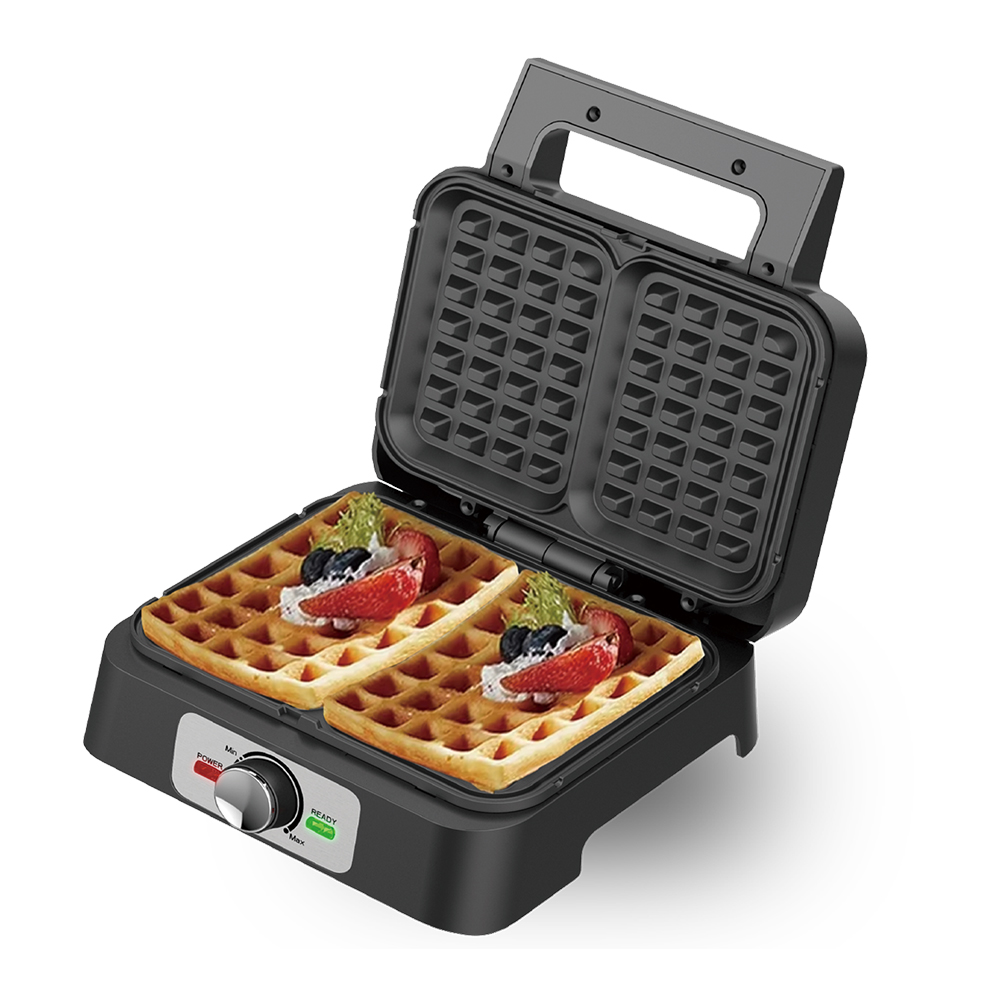 RAF European Standard cross-border home breakfast machine, waffle maker, fully automatic mini double-sided heating electric griddle, light food machine R.517 Specification image