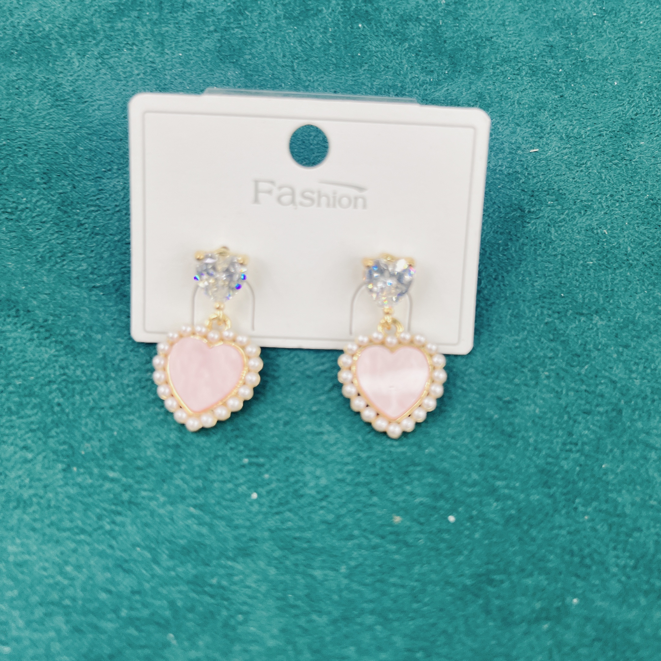 饰品/耳饰/耳环/不锈钢耳环/微镶嵌锆石耳环产品图