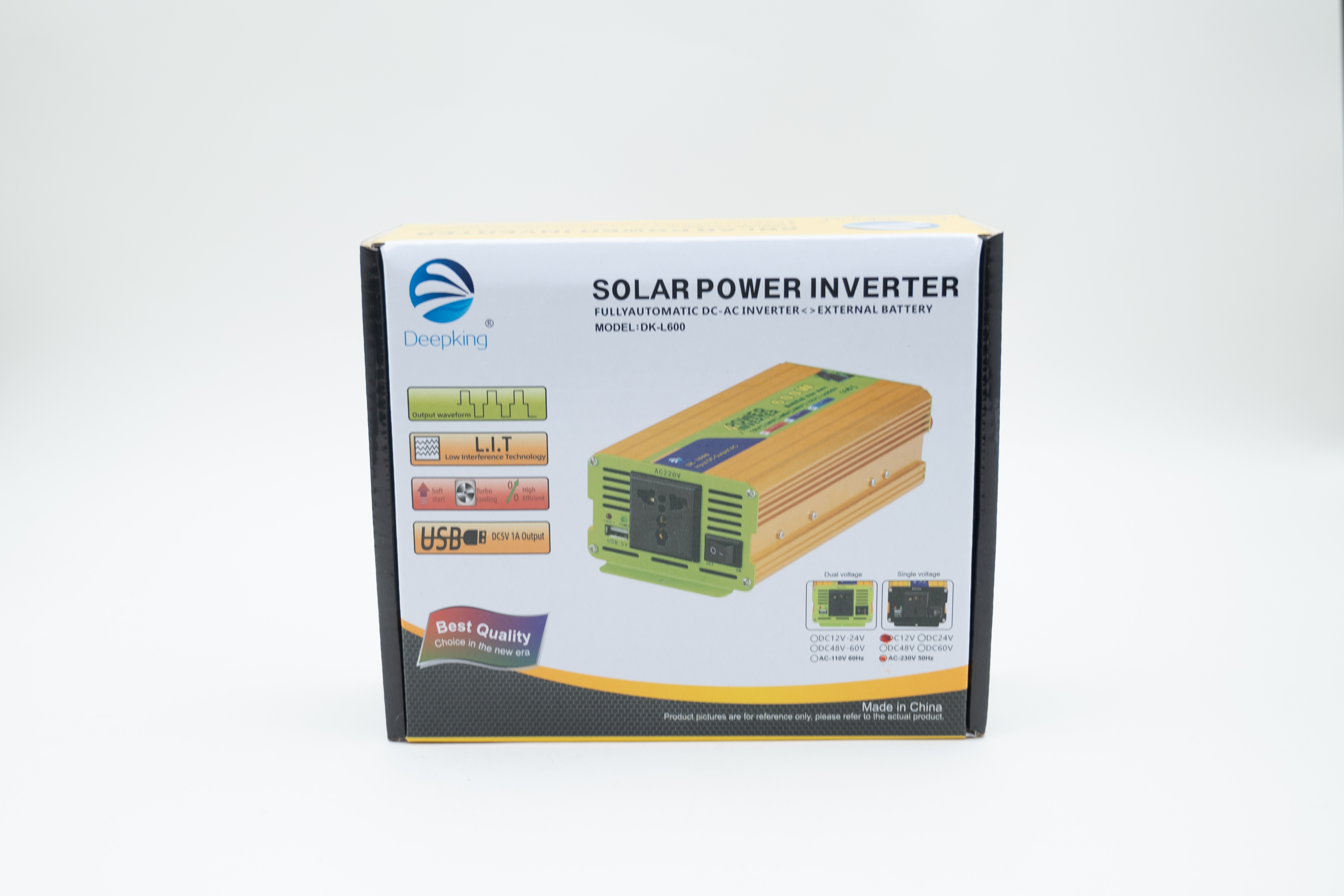 DK-L600 cross-border 600W outdoor 48V to 220v power supply electric bike converter and household inverter Item Picture