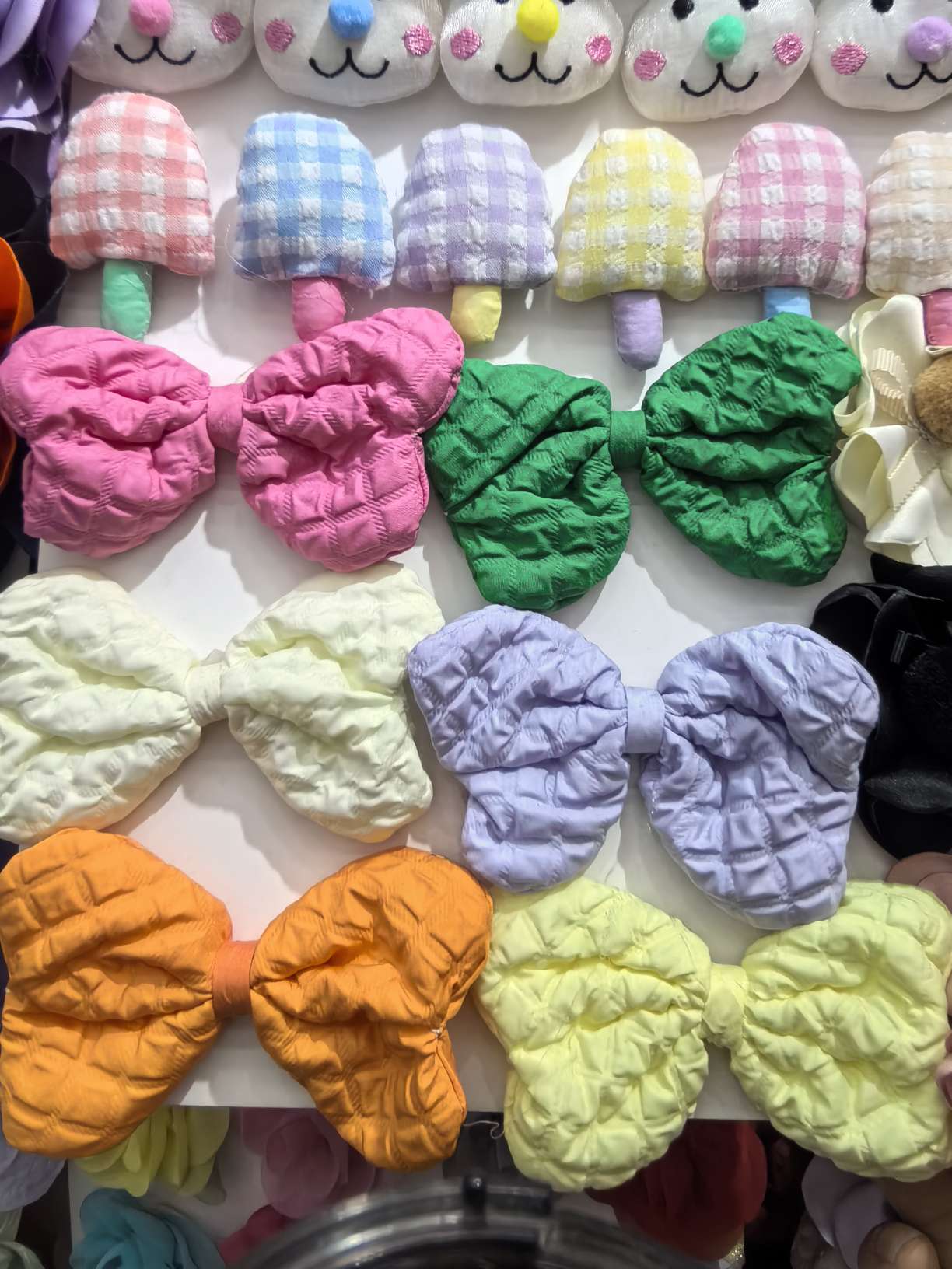 绣花领结  布艺鞋花，发饰品花朵厂家直销