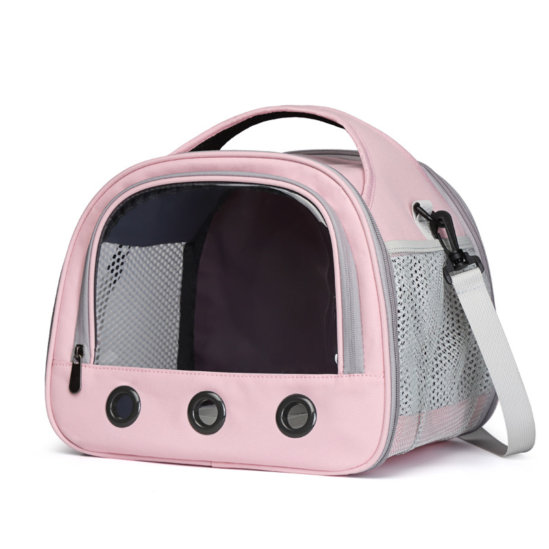 T Cross-border best-selling small pet carrying bag for going out: guinea pig, squirrel, parrot, hamster bag, foldable and lightweight pet cage